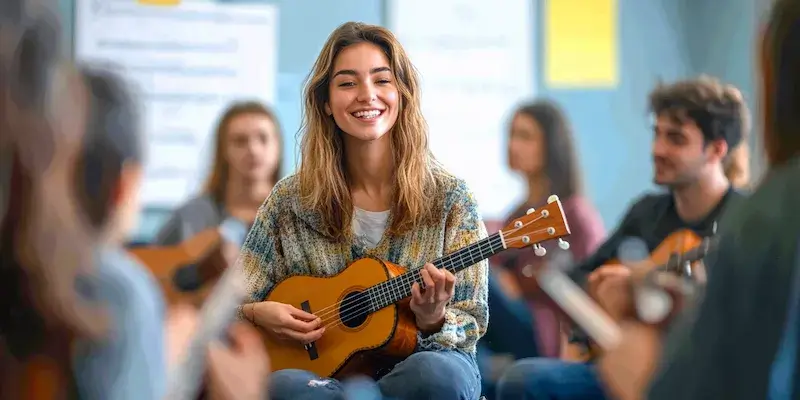 Co jest prostsze ukulele czy gitara?