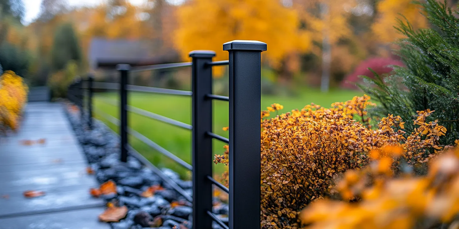 Gartenzaun Metall Polen
