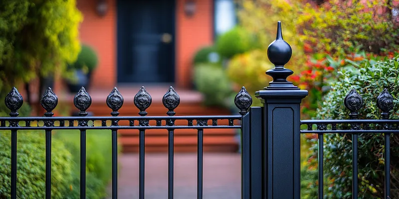 Metallzäune aus Polen mit montage